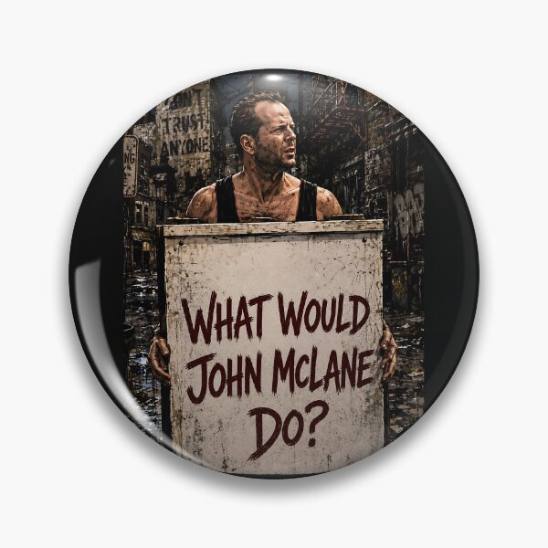 Item preview, What would John McLane do? designed and sold by TeeCodes.