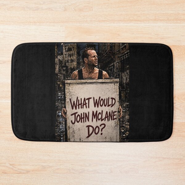 Item preview, What would John McLane do? designed and sold by TeeCodes.