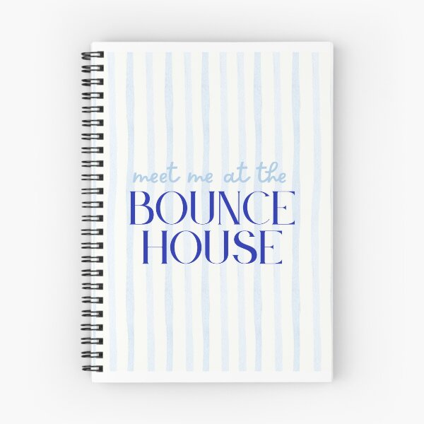 Item preview, Meet Me at the Bounce House  | UCF Knights Blue Stripe Print designed and sold by Shus-arts.