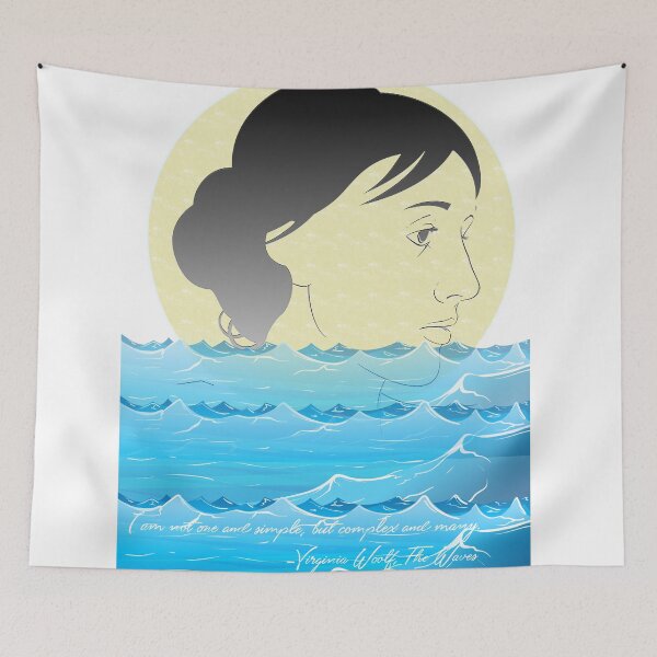 Item preview, I am not one and simple, but complex and many. -Virginia, The Waves  designed and sold by mensijazavcevic.