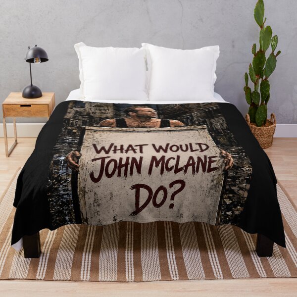 Item preview, What would John McLane do? designed and sold by TeeCodes.