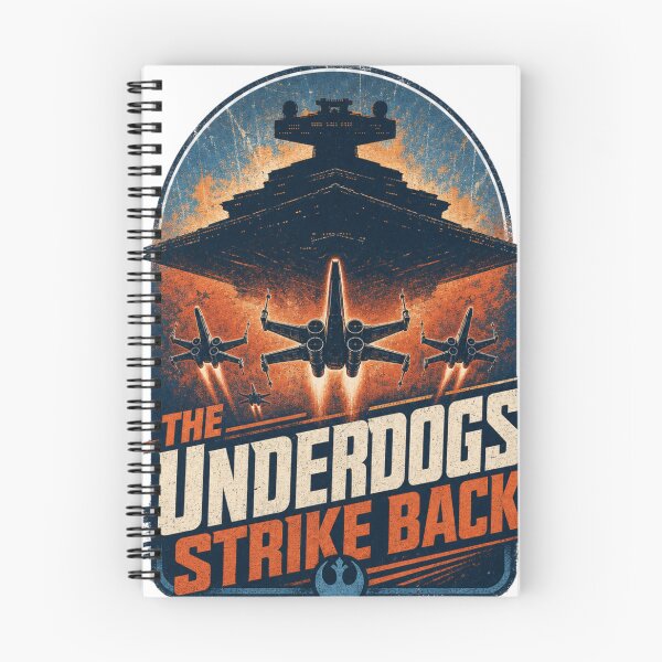 Item preview, The Underdog Strikes Back | Motivational Underdog Typography T-Shirt designed and sold by rushaib.