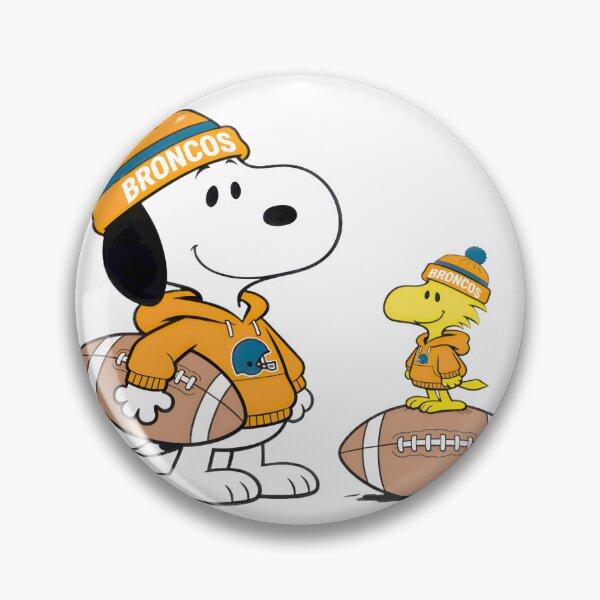 Item preview, Denver Broncos Snoopy Woodstock Football Style M ⭐⭐⭐⭐⭐ designed and sold by maradel.