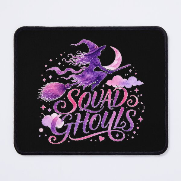Item preview, Spooky Squad Ghouls Halloween Witch T-Shirt | Cute Witchy Halloween Design | Pink Purple Halloween Gift designed and sold by emiliacreations.