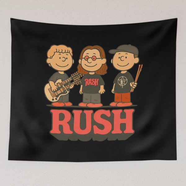 Item preview, Rush Band Charlie Brown Mashup  designed and sold by FelipGorczany.