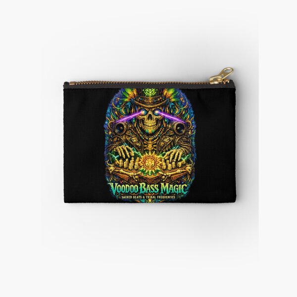 Item preview, Voodoo Bass Magic Sacred Tribal Frequencies DJ Art designed and sold by  ZenRave Designs.