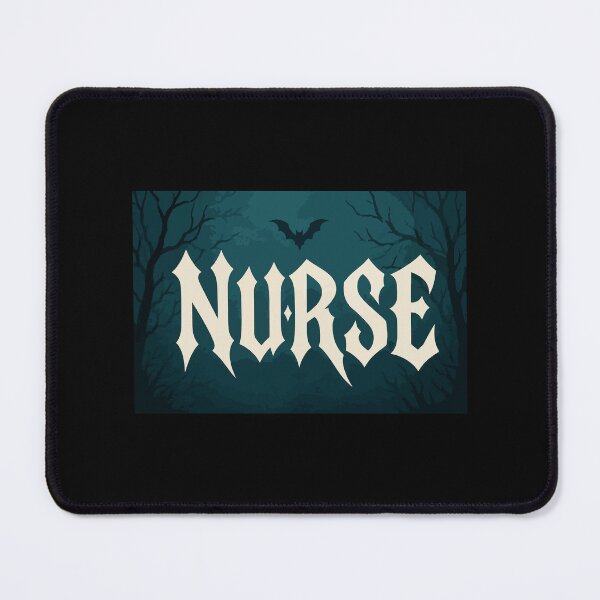 Item preview, NURSE HALLOWEEN teal forest designed and sold by YNELENT.