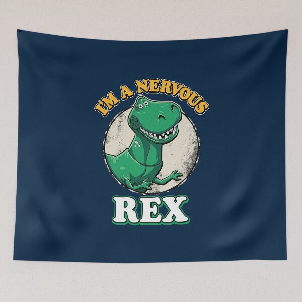 Item preview, I'm A Nervous Rex  designed and sold by gabrielbailey.
