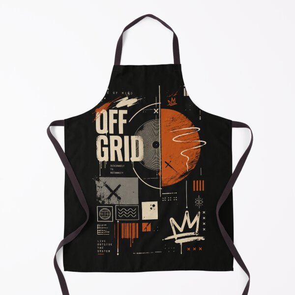 Item preview, Off Grid Urban Streetwear Graphic designed and sold by VYBORA Studio.