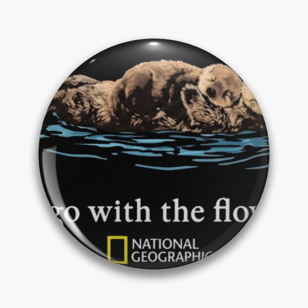 Item preview, Go With The Flow National Geographic Sea Otter Wil designed and sold by denkorea.