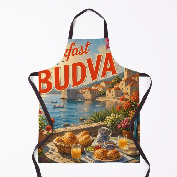 Item preview, Budva, Montenegro at Breakfast - Travel Destinations designed and sold by LSVart.