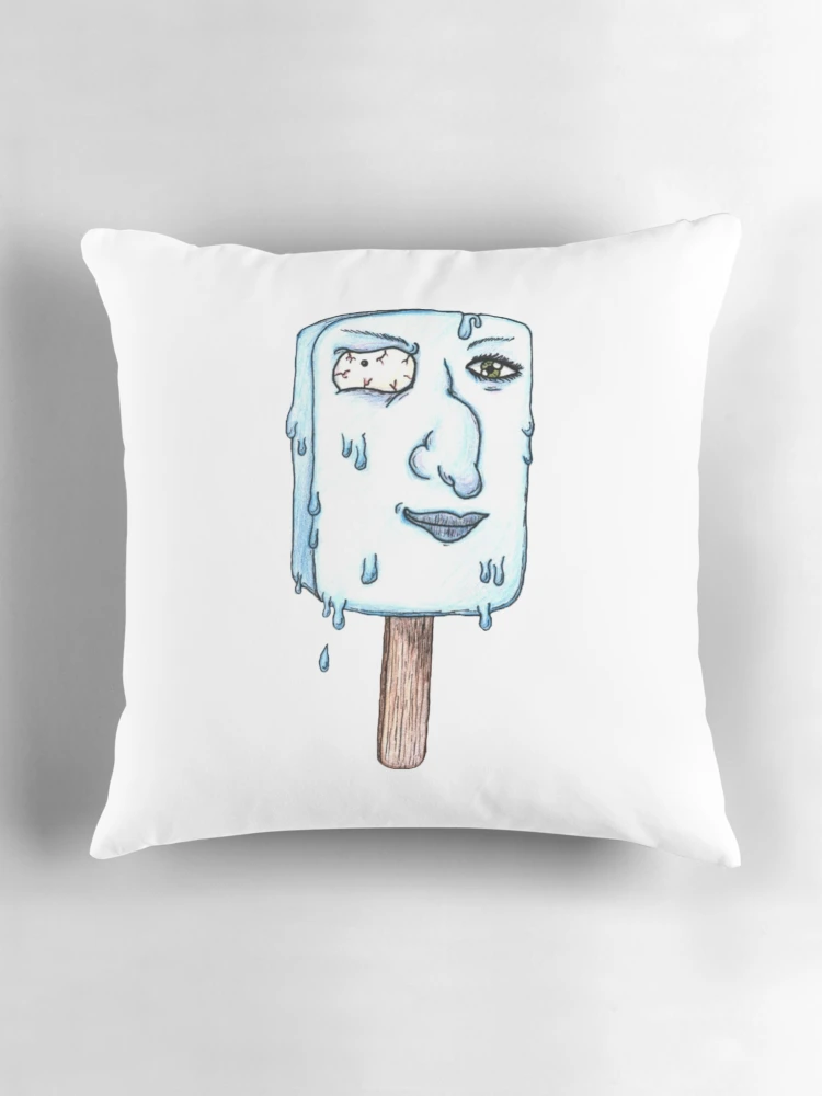 Aperçu 3 sur 4. Coussin avec l'œuvre ...? créée et vendue par plotDriving-NPC.