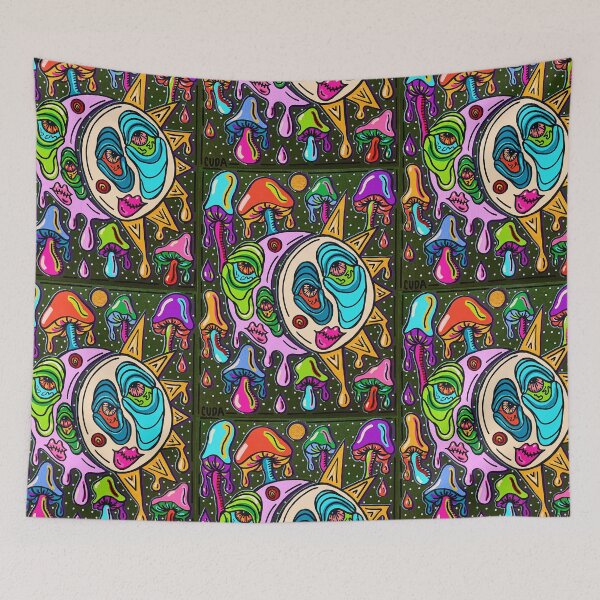 Item preview, Sun Moon Mushrooms designed and sold by Cudabeara Fine Art & Photo.