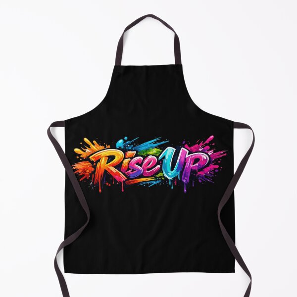 Item preview, Rise Up Graffiti Art — Colorful Paint Splash Street Style Typography designed and sold by lucidfrog.