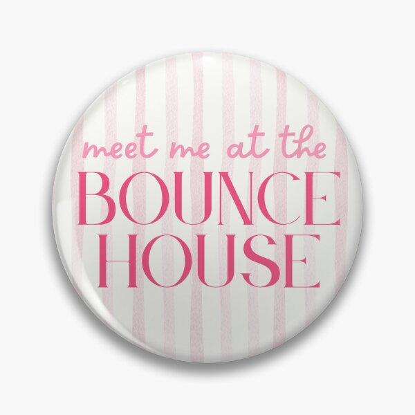 Item preview, Meet Me at the Bounce House | UCF Knights Pink Stripe Print designed and sold by Shus-arts.