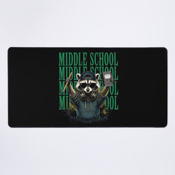 Item preview, Cool Raccoon Middle School Student Pencil Notebook Sunglasses designed and sold by Romeo-Circle.