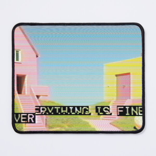 Item preview, EVERYTHING IS FINE | Liminal Space | VHS | Glitch Art designed and sold by dreamexe.