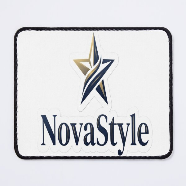 Item preview, NovaStyle – Luxury Star Fashion Logo Sticker designed and sold by AdityaShop18.