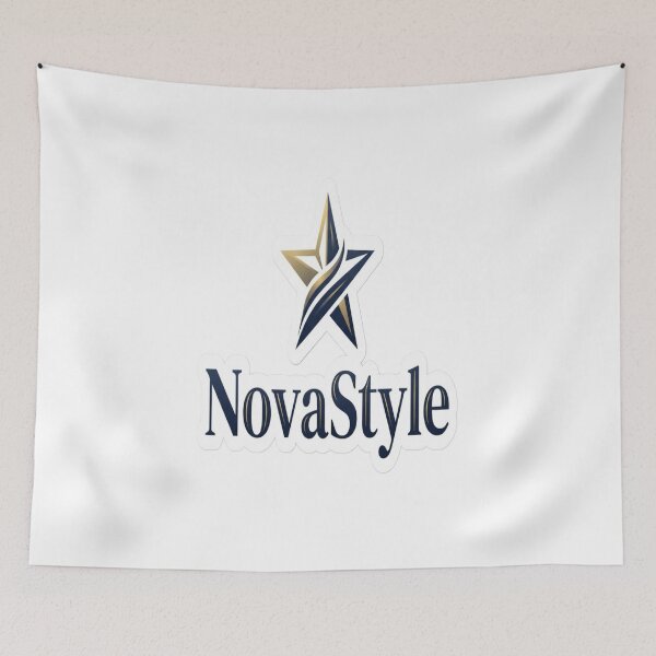 Item preview, NovaStyle – Luxury Star Fashion Logo Sticker designed and sold by AdityaShop18.