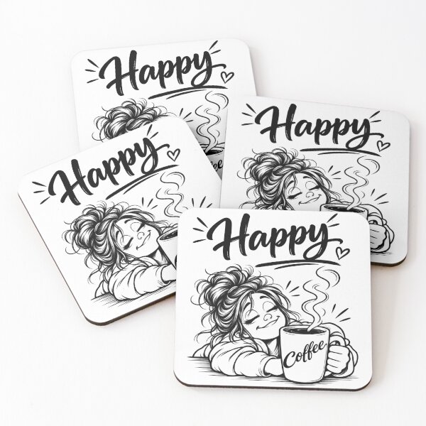Item preview, Happy coffee connoisseur designed and sold by Fingolfins Welt.