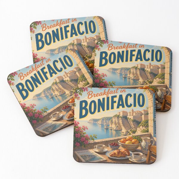 Item preview, Bonifacio, Corsica at Breakfast - Travel Destinations designed and sold by LSVart.