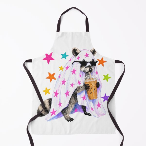 Item preview, Fall Halloween Ghost Pumpkin Raccoon Costume Spooky Season | TRASHY BUT CLASSY designed and sold by wesdesignshop.
