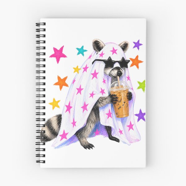 Item preview, Fall Halloween Ghost Pumpkin Raccoon Costume Spooky Season | TRASHY BUT CLASSY designed and sold by wesdesignshop.