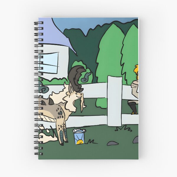 Item preview, A Very Unusual Visitor at the Fence designed and sold by Felipe-barg.
