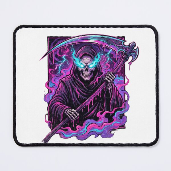 Item preview, Grim Reaper, Neon Style designed and sold by RisingWolfStudio.