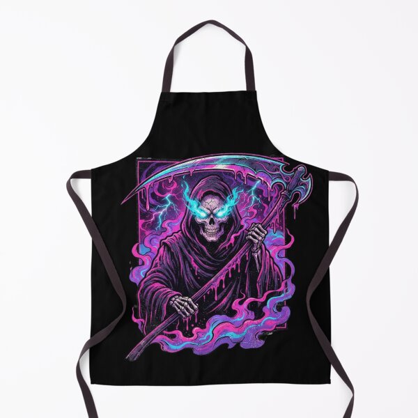 Item preview, Grim Reaper, Neon Style designed and sold by RisingWolfStudio.