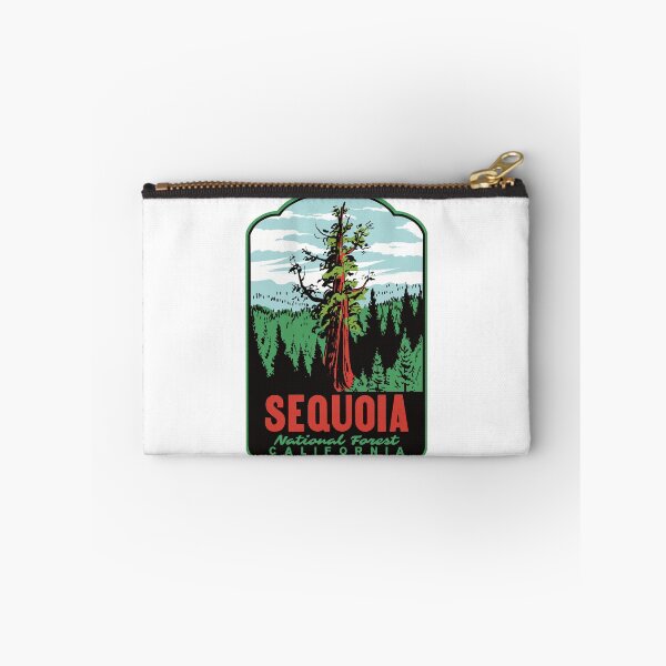 Item preview, Boole Tree Sequoia National Forest Retro Travel Art designed and sold by HalpinDesign.