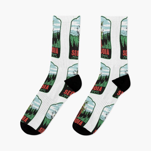 Item preview, Boole Tree Sequoia National Forest Retro Travel Art designed and sold by HalpinDesign.