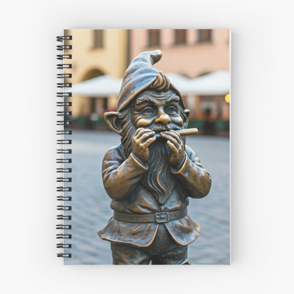 Item preview, Wroclaw Gnome With Flute designed and sold by Purrfecta.