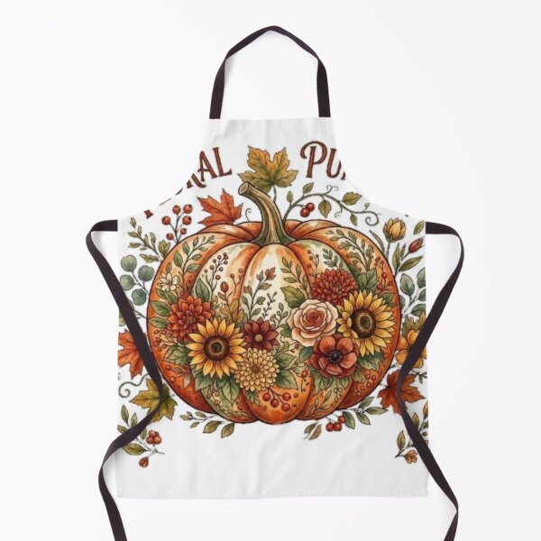 Item preview, Floral Pumpkin designed and sold by khalifadahmane.