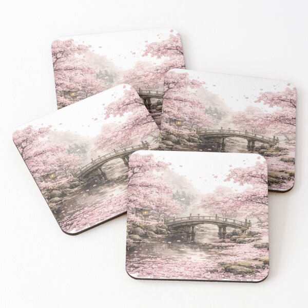 Item preview, Sakura Bloom /Japanese Minimalism Collection designed and sold by ValentynaTyshenkoArt.