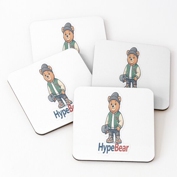 Item preview, HypeBear – Cool Streetwear Bear Sticker designed and sold by AdityaShop18.