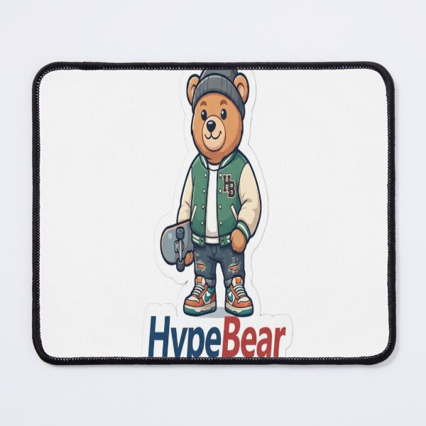 Item preview, HypeBear – Cool Streetwear Bear Sticker designed and sold by AdityaShop18.