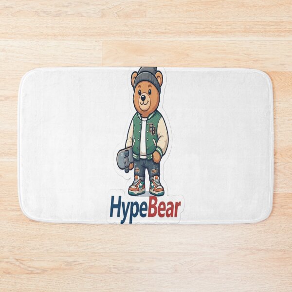 Item preview, HypeBear – Cool Streetwear Bear Sticker designed and sold by AdityaShop18.