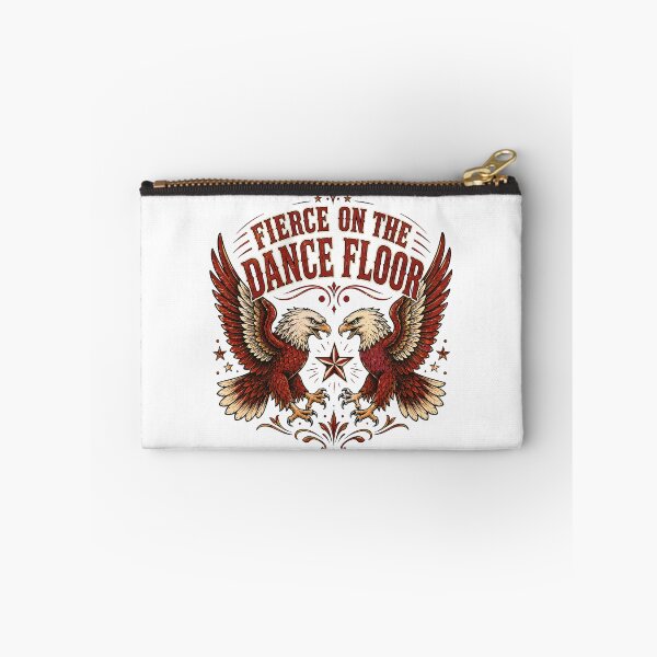 Item preview, Fierce On The Dance Floor Vintage Eagle Emblem Tattoo Style Line Dance Bold Western Dance designed and sold by ZIGLWORKS.