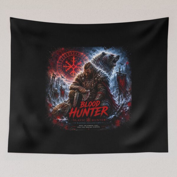 Item preview, Blood Hunter | Slavic Hunter Master Collection | Viking Berserker & Bear designed and sold by Bizon2910.