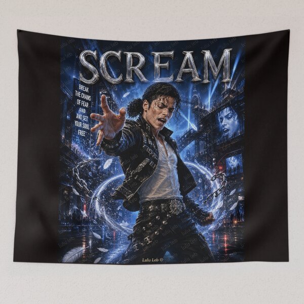 Item preview, Michael Jackson Scream Tribute designed and sold by LuluLeb.