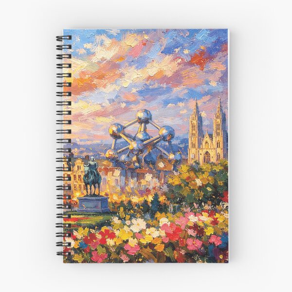 Item preview, Brussels by night painting – A Beautiful City in Europe. designed and sold by GalleryKauffeld.