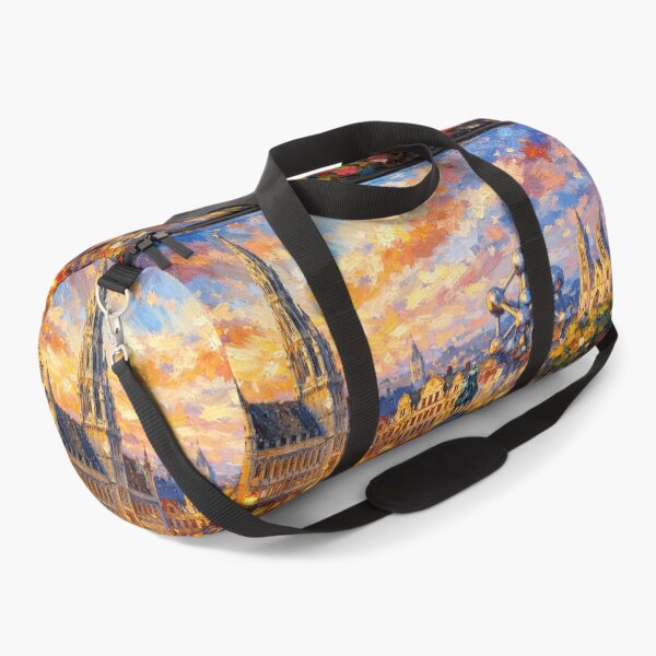Item preview, Brussels by night painting – A Beautiful City in Europe. designed and sold by GalleryKauffeld.