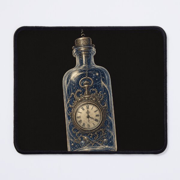 Item preview, Time Collector | Vintage Clock & Hourglass Graphic T-Shirt designed and sold by rushaib.