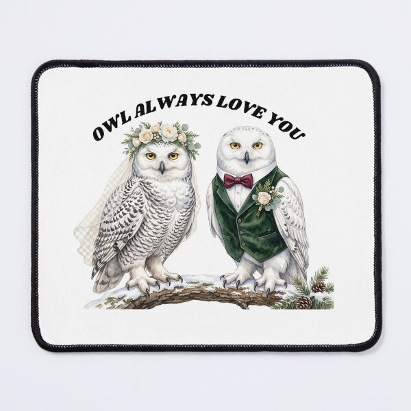 Item preview, Snowy Owl Wedding designed and sold by Roy & Tiffany.
