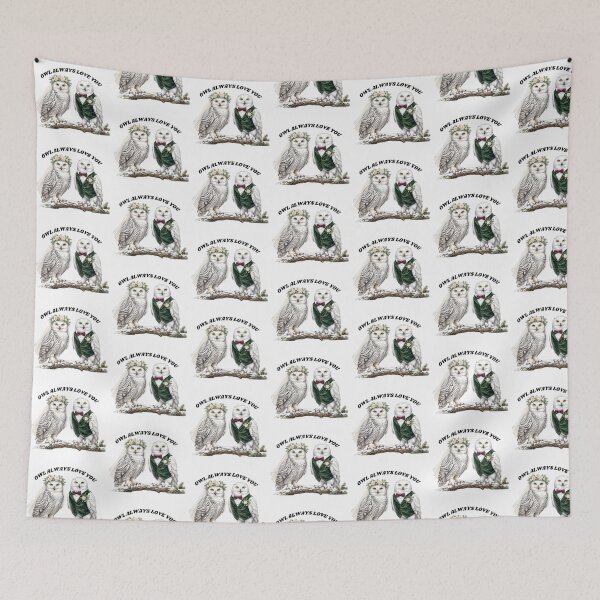 Item preview, Snowy Owl Wedding designed and sold by Roy & Tiffany.