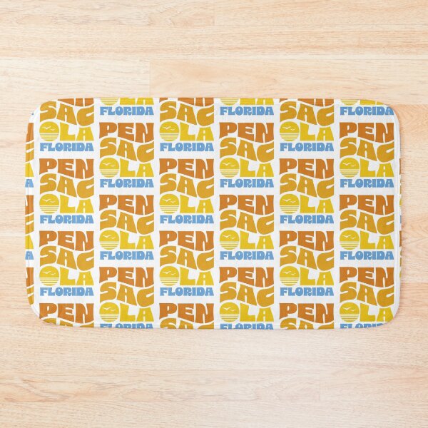 Item preview, Pensacola Stacked Design (Full-Color Sunset) designed and sold by Justin Ellis.