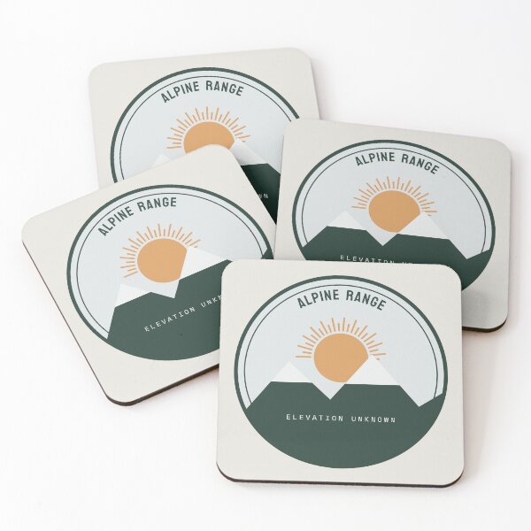 Item preview, Alpine Range Badge designed and sold by besiwashere.