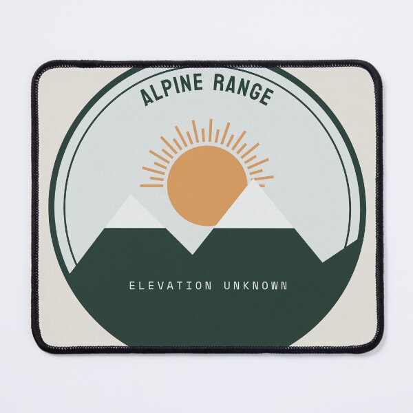 Item preview, Alpine Range Badge designed and sold by besiwashere.