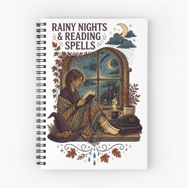 Item preview, Rainy Nights & Reading Spells Cozy Fall Vibe designed and sold by Sovereign Supply Co..